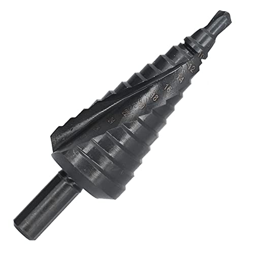 Keenso Stiefmaschinenbohrer Effizienter Hochgeschwindigkeitsstahl für Schnelle Lochbohrungen 6 Bis 30 Mm Eisenholzzubehör für Dünne Stahlplatten PVC von Keenso