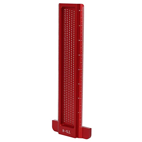 Keenso TS8 Aluminium -Aluminiumholz -Holzwerkzeug, Hohe Leistung, Hohe Leistung (Rot) von Keenso