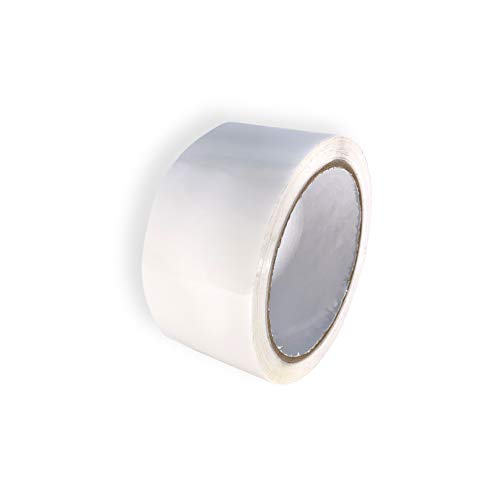 Klebeband Weiß, 48 mm x 66 m, Allzweck aus Polypropylen Paketband, 1 rolle von Keephot