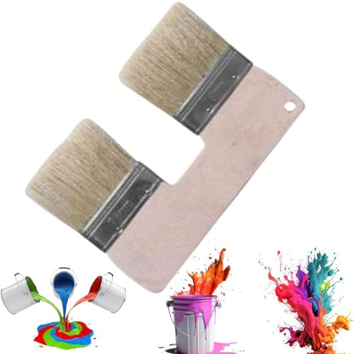 Double Paint Brush, Paint Brushes for Acrylic Painting, Doppelte Farbe Pinsel, Farbe Pinsel für Acryl Malerei, Pinselset Acrylfarben, Doppelkopf-Malpinsel, Pinsel Set für Aquarell, Öl Double Paint Brush, Paint Brushes for Acrylic Painting, Doppelte Farbe Pinsel, Farbe Pinsel für Acryl Malerei, Pinselset Acrylfarben, Doppelkopf-Malpinsel, Pinsel Set für Aquarell, Öl von Keeplus