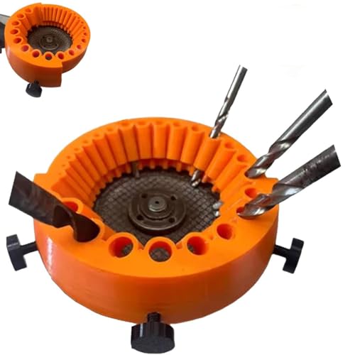 Universal Drill Bit Sharpening Tool, Bohrerschleifgerät Bohrer Schleifgerät, Mehrzweck Bohrerschleifer für Alle Bohrer, Spiralbohrer Schärfmaschine, Multipurpose Drill Bit Grinding Sharpener Universal Drill Bit Sharpening Tool, Bohrerschleifgerät Bohrer Schleifgerät, Mehrzweck Bohrerschleifer für Alle Bohrer, Spiralbohrer Schärfmaschine, Multipurpose Drill Bit Grinding Sharpener von Keeplus
