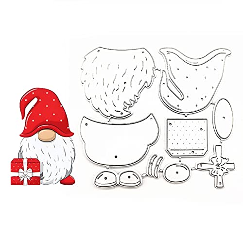 Keho Keho Kehongdun DIY Stanzschablone Weihnachtsmann Schneemann Stanzbögen Scrapbooking Stanzformen für DIY Scrapbooking, Prägung, Fotoalbum, Dekoration, Kartenhandwerk von Keho Keho Kehongdun