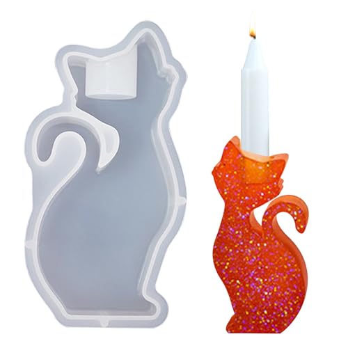 Silikonform Kerzenhalter,Cat Serie Silikonform Kerzenständer,Silikonformen Gießformen Kerzenhalter,Silikonform Teelichthalter,DIY Gießform Kerzen Kerzenformen zum Gießen für Stabkerzen und Teelichter Silikonform Kerzenhalter,Cat Serie Silikonform Kerzenständer,Silikonformen Gießformen Kerzenhalter,Silikonform Teelichthalter,DIY Gießform Kerzen Kerzenformen zum Gießen für Stabkerzen und Teelichter von Keho Keho Kehongdun