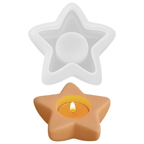 Silikonform Kerzenhalter Weihnachten,3D Harz Epoxid Gießform Kerzenhalter,Silikonform Stern Herz Mond Kerzenhalters Weihnachten Sterne Silikon,Gießformen Silikon Kerzenformen für Kerzenständer (01) Silikonform Kerzenhalter Weihnachten,3D Harz Epoxid Gießform Kerzenhalter,Silikonform Stern Herz Mond Kerzenhalters Weihnachten Sterne Silikon,Gießformen Silikon Kerzenformen für Kerzenständer (01) von Keho Keho Kehongdun