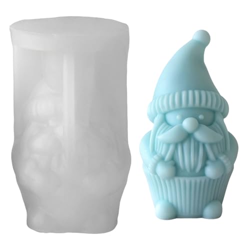 Weihnachten Silikonformen Gießformen,3D Silikonform Kerze Weihnachtsmann,Kerzenformen Silikon Weihnachten Zwerg,DIY Silikon Kerzen Gießform Silikonform Kerzen für Seife Aromatherapie Kerzen Deko (02) Weihnachten Silikonformen Gießformen,3D Silikonform Kerze Weihnachtsmann,Kerzenformen Silikon Weihnachten Zwerg,DIY Silikon Kerzen Gießform Silikonform Kerzen für Seife Aromatherapie Kerzen Deko (02) von Keho Keho Kehongdun