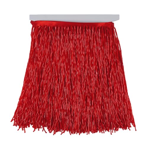 Kehuadiy Perlenfransenborte, Schleifenquasten, Fransenborten aus Glasperlen, für Kleidung, Accessoires, DIY-Dekoration, Rot, 20,3 cm × 2 m Kehuadiy Perlenfransenborte, Schleifenquasten, Fransenborten aus Glasperlen, für Kleidung, Accessoires, DIY-Dekoration, Rot, 20,3 cm × 2 m von Kehuadiy