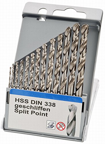 Keil Metal-Bohrer HSS DIN 338, geschliffen, Split Point, verschiedene Durchmesser, 1,5-6,5mm von Keil