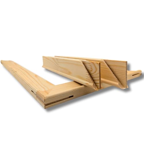 Keilrahmenleisten24 Keilrahmen-Set zum Selbstbau ohne Leinwand, Keilrahmenleisten Bausatz zur Selbstmontage hergestellt aus zertifiziert nachhaltiger Waldwirtschaft in verschiedenen Größen (30x40cm) Keilrahmenleisten24 Keilrahmen-Set zum Selbstbau ohne Leinwand, Keilrahmenleisten Bausatz zur Selbstmontage hergestellt aus zertifiziert nachhaltiger Waldwirtschaft in verschiedenen Größen (30x40cm) von Keilrahmenleisten24