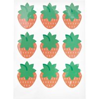 Bügelmotiv Erdbeeren 9 Stück von Rico Design