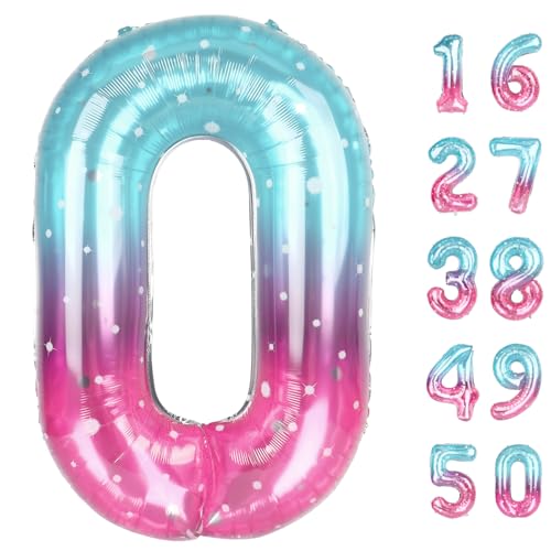 101,6 cm großer Sternenballon mit Zahl 0, Jumbo-Mylar-Folie, Heliumballon für 10, 20, 30, 40, 50, 60, 70, 80, 90, 100, 2025, digitale Geburtstagsballons für Geburtstagsparty, Hochzeitstag 101,6 cm großer Sternenballon mit Zahl 0, Jumbo-Mylar-Folie, Heliumballon für 10, 20, 30, 40, 50, 60, 70, 80, 90, 100, 2025, digitale Geburtstagsballons für Geburtstagsparty, Hochzeitstag von Kelfuoya