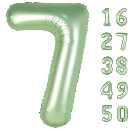 101,6 cm olivgrüner Ballon Nummer 7 Erster Geburtstag Jumbo Mylar Folie Helium Ballon für 17 27 37 Geburtstag Digital für 70 Party Hochzeitstag Party Dekorationen 101,6 cm olivgrüner Ballon Nummer 7 Erster Geburtstag Jumbo Mylar Folie Helium Ballon für 17 27 37 Geburtstag Digital für 70 Party Hochzeitstag Party Dekorationen von Kelfuoya