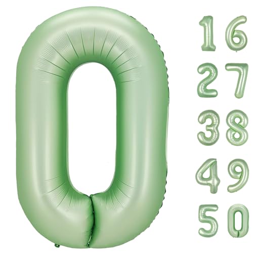 101,6 cm olivgrüner Ballon mit Zahl 0, Jumbo-Mylar-Folie, Heliumballon für 10, 20, 30, 40, 50, 60, 70, 80, 90, 100, 2025, Geburtstag, digitale Luftballons für Geburtstagsparty, Hochzeitstag 101,6 cm olivgrüner Ballon mit Zahl 0, Jumbo-Mylar-Folie, Heliumballon für 10, 20, 30, 40, 50, 60, 70, 80, 90, 100, 2025, Geburtstag, digitale Luftballons für Geburtstagsparty, Hochzeitstag von Kelfuoya