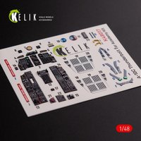 A-10C Thunderbolt  - Interior 3D-Decals [Academy] von Kelik