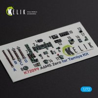 A6M5 Zero - Interior 3D-Decals [Tamiya] von Kelik