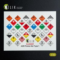 ADR Plates Set Type 1 - Decal for models von Kelik