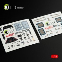 AH-1G - Interior 3D-Decals [ICM] von Kelik