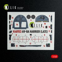 AV-8A Harrier (Late) - Interior 3D-Decals [Kinetic] von Kelik