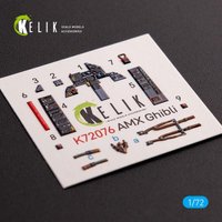 Amx Ghibli - Interior 3D-Decals [Italeri] von Kelik