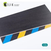 Asphalt road 24 Hours of Le Mans type 2 Base - Acrylic 3 mm (180 x 357 mm) von Kelik