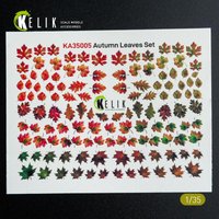 Autumn Leaves Set #1 - Decal for dioramas von Kelik