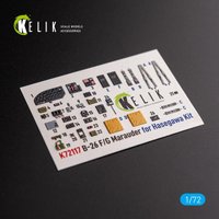 B-26 F/G Marauder - Interior 3D-Decals [Hasegawa] von Kelik