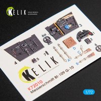 BF109-10G - Interior 3D-Decals [Fine Molds] von Kelik