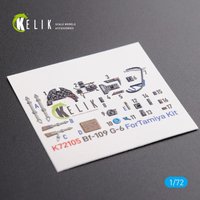 BF109 G-6 - Interior 3D-Decals [Tamiya] von Kelik