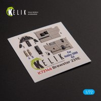 Brewster 239E - Interior 3D-Decals [Hobby 2000] von Kelik