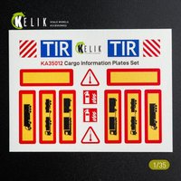 Cargo Information plates set #1 - Decal for models von Kelik