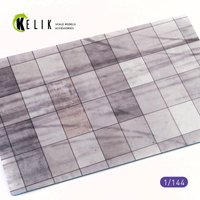 Civil Concrete runway Base - Acrylic 3 mm (280 x 180 mm) (170 g) von Kelik