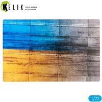 Concrete plates With Ukrainian flag - Acrylic 3 mm (280 x 180 mm) (170 g) von Kelik