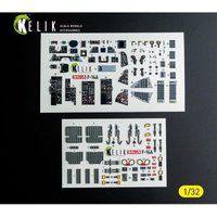 F-14A - Interior 3D-Decals [Tamiya] von Kelik