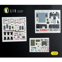 F-15C MSIP II - Interior 3D-Decals [Tamiya] von Kelik