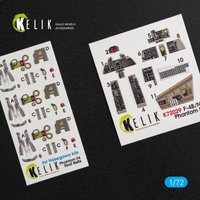 F-4(B,N) Phantom II - Interior 3D-Decals [Hasegawa] von Kelik