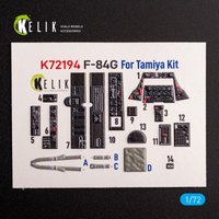 F-84G Thunderjet - Interior 3D-Decals [Tamiya] von Kelik