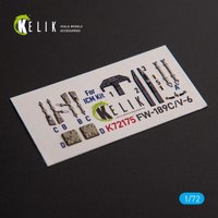 FW-189C/V-6 - Interior 3D-Decals [ICM] von Kelik