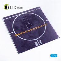 French frigate D-655 Bretagne - Acrylic 3 mm (240 x 240 mm) (190g) von Kelik