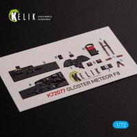 Gloster Meteor F.8 - Interior 3D-Decals [Airfix] von Kelik