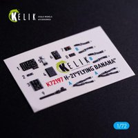 H-21 Flying Banana - Interior 3D-Decals [Italeri] von Kelik