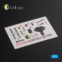 Horten Go 229 - Interior 3D-Decals [Revell] von Kelik