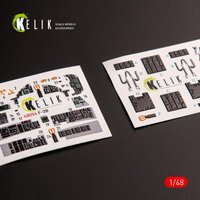 JASDF F-2B - Interior 3D-Decals [Hasegawa] von Kelik