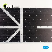 JMSDF Hyuga (DDH 181) Deck - Base - Acrylic 3 mm (280 x 180 mm) (170 g) von Kelik