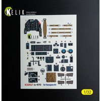 Ju-87G - Interior 3D-Decals [Hasegawa] von Kelik