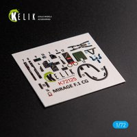 MIRAGE F.1 CG - Interior 3D-Decals [Special Hobby] von Kelik