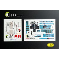 MiG-21 F-13 Export version - Interior 3D-Decals [Trumpeter] von Kelik