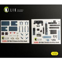 OV-10A/C Bronco - Interior 3D-Decals [Kitty Hawk] von Kelik