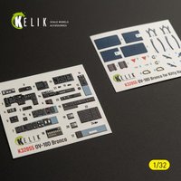 OV-10D Bronco - Interior 3D-Decals [Kitty Hawk] von Kelik