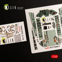 SU-27 Flanker - Interior 3D-Decals [GWH] von Kelik