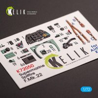 Spitfire F.Mk.22 - Interior 3D-Decals [Airfix] von Kelik