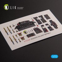 Vickers Valiant B(PR)K.1 front cockpit - Interior 3D-Decals [Airfix] von Kelik